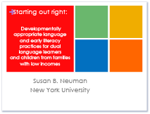 DR. SUSAN B. NEUMAN ON WOW