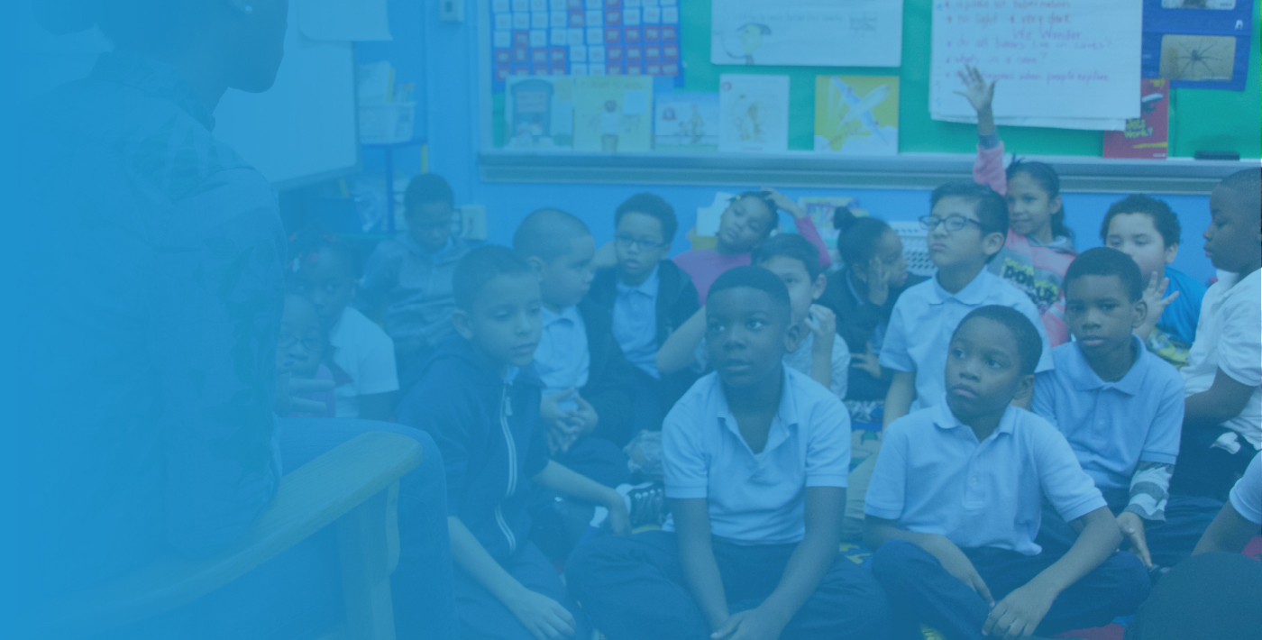 children listening in classroom settings