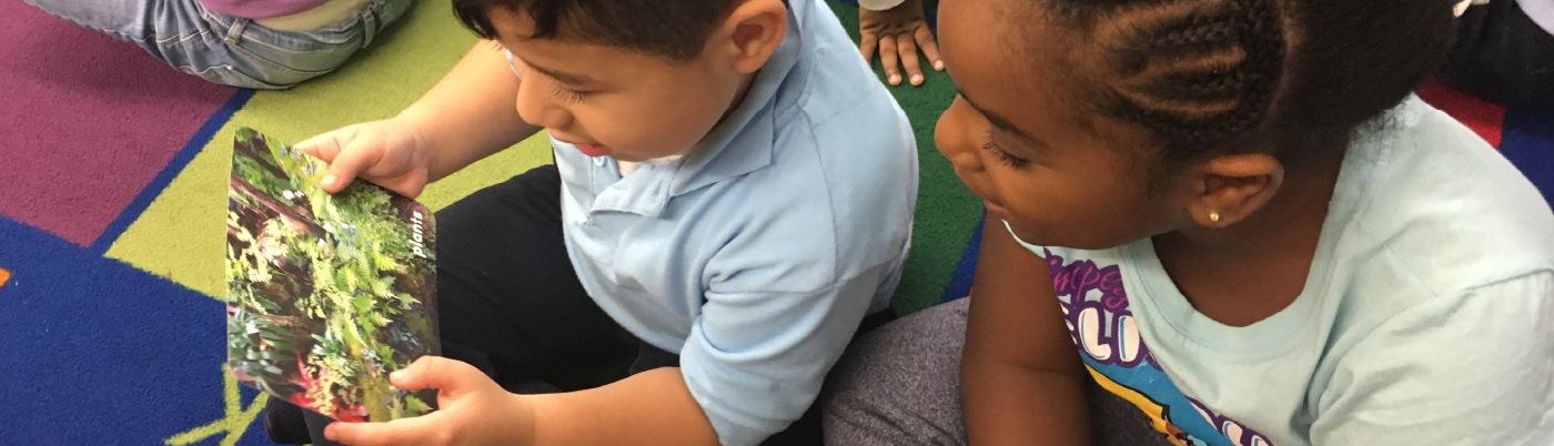 children learning to read in classroom settings