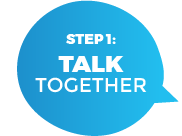 Step 1: TALK Together